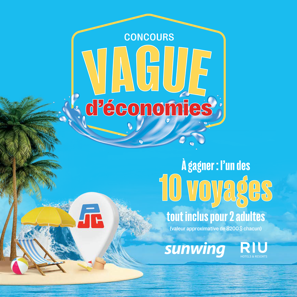 Concours vague d'économies Jean Coutu