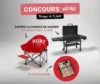 Pasquier gagnez un BBQ