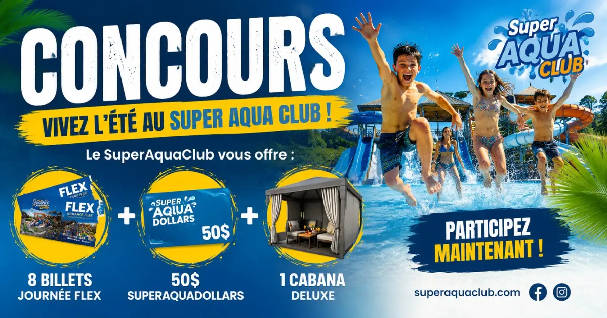 gagnez une journée aqua club