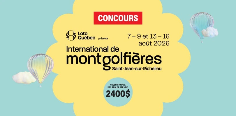 gagnez une journée VIP au festival des montgolfières