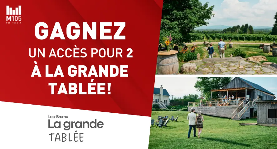 gagnez des billets pour la grande tabée à lac-brome