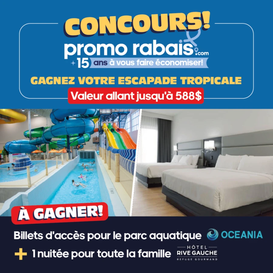 concours promo rabais gagnez une escapade Oceania