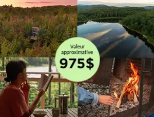 gagnez des nuitées dans les Cantons de l'est