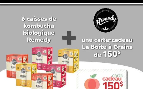 gagnez des boissons remedy drinks