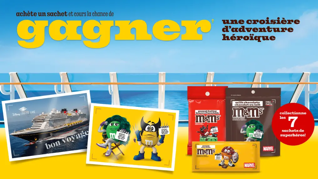 gagnez une croisière Disney avec M&M