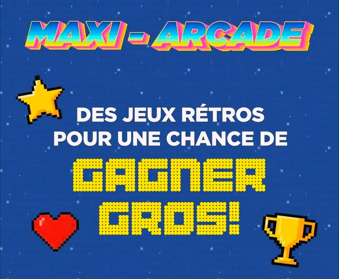 gagnez 25 millions de point PC avec maxi-arcade