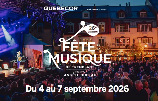 gagnez une escapade à la Fête de la musique de Tremblant