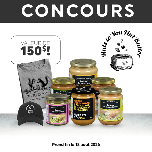 gagnez une panier-cadeau Nuts to you