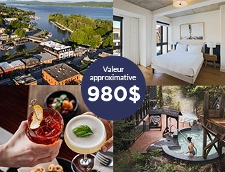 Gagnez un séjour relaxant pour deux à l’Hôtel-Expérience Quartier des marinas