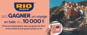 gagnez un voyage en Italie avec Rio Mare