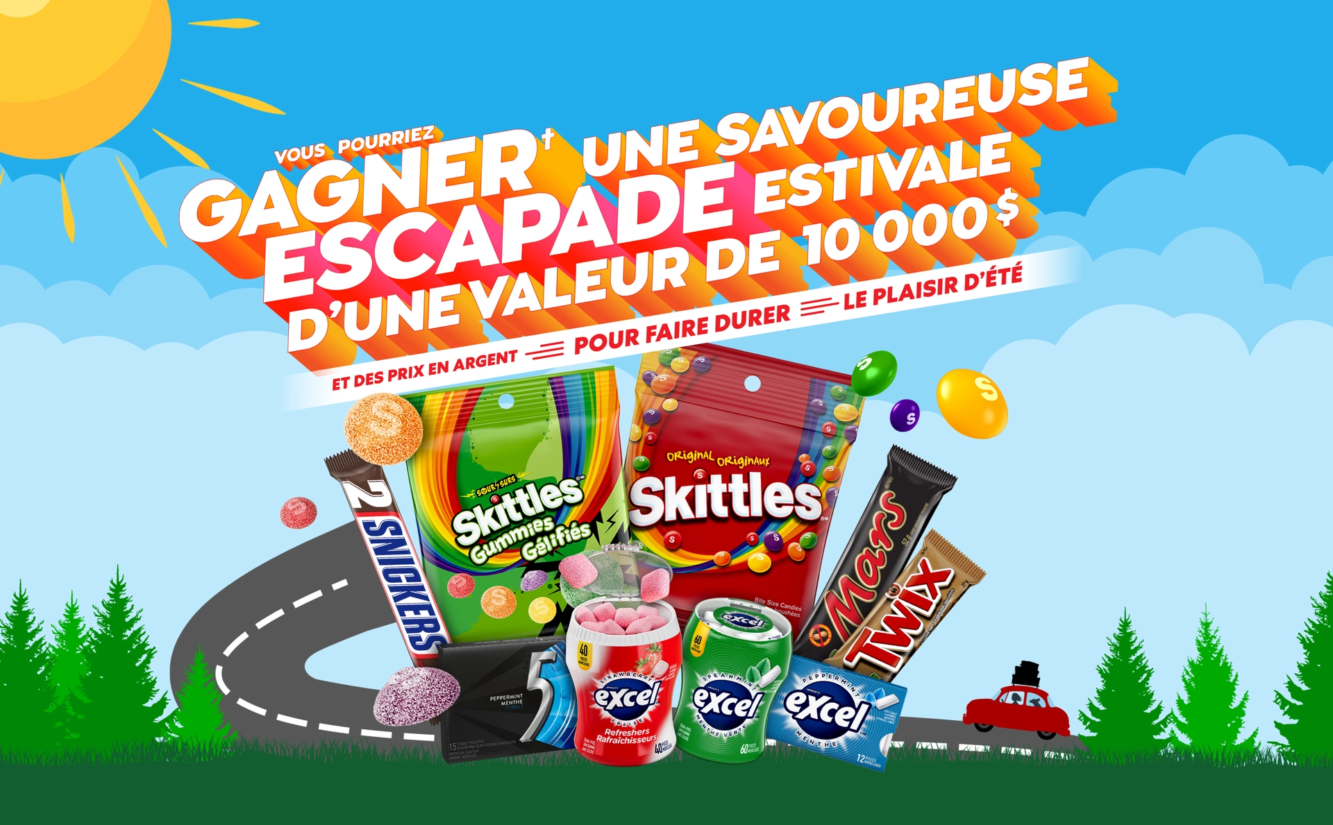 Courez la chance de gagner 10000$ en argent avec Mars