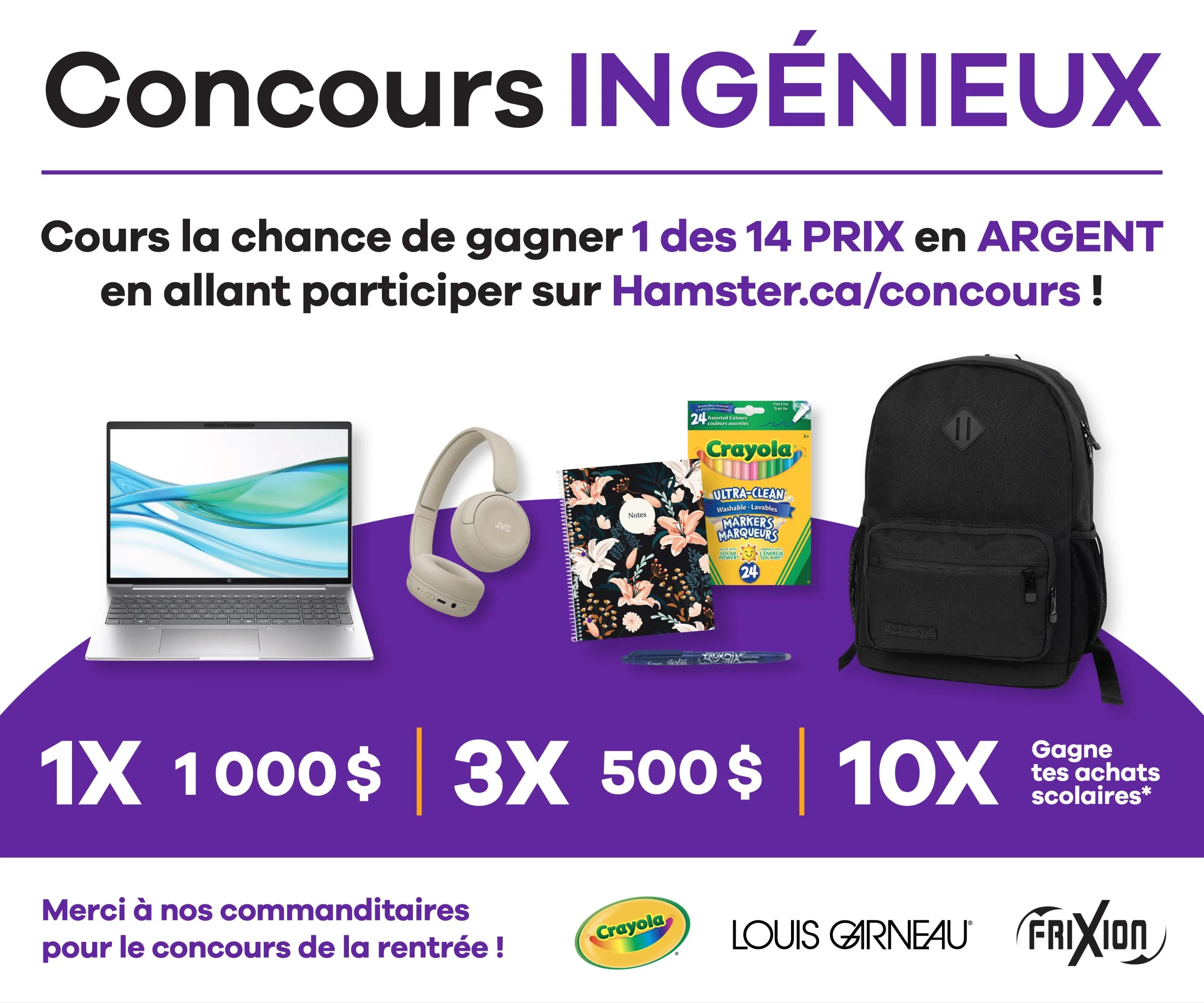 gagnez des prix en argent avec Hamster