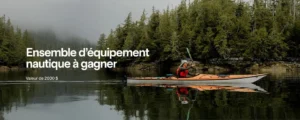 Courez la chance de gagner un ensemble d’équipement nautique MEC