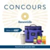 Courez la chance de gagner un ensemble-cadeau Renew Life