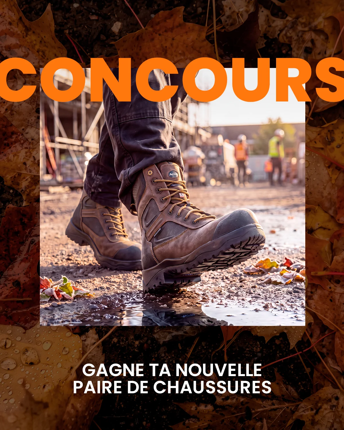 Courez la chance de gagner une toute nouvelle paire de bottes Acton!
