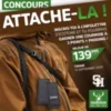 Inscrivez-vous et courez la chance de gagner une courroie à 3 points et son padding Sam Hunting avec Ecotone