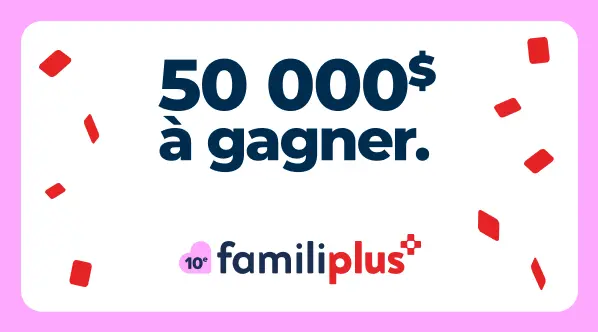 Familiprix célèbre les 10 ans de Familiplus en faisant tirer 50 000$ en argent comptant!