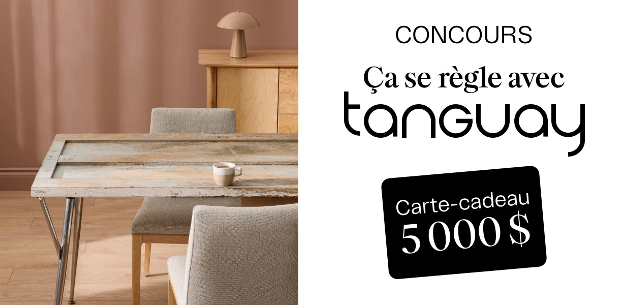 Courez la chance de gagner une carte-cadeau Tanguay de 5000$