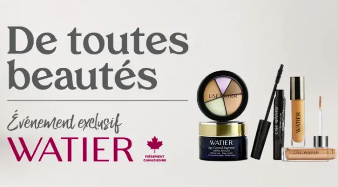 Courez la chance de gagner l'un des cinq paniers-cadeaux Watier de 300$ offerts par Uniprix!