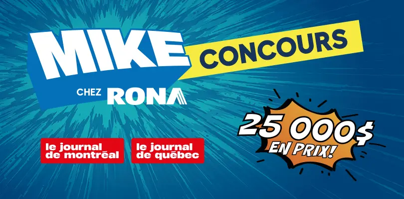 Gagnez 5000$ à dépenser chez Rona