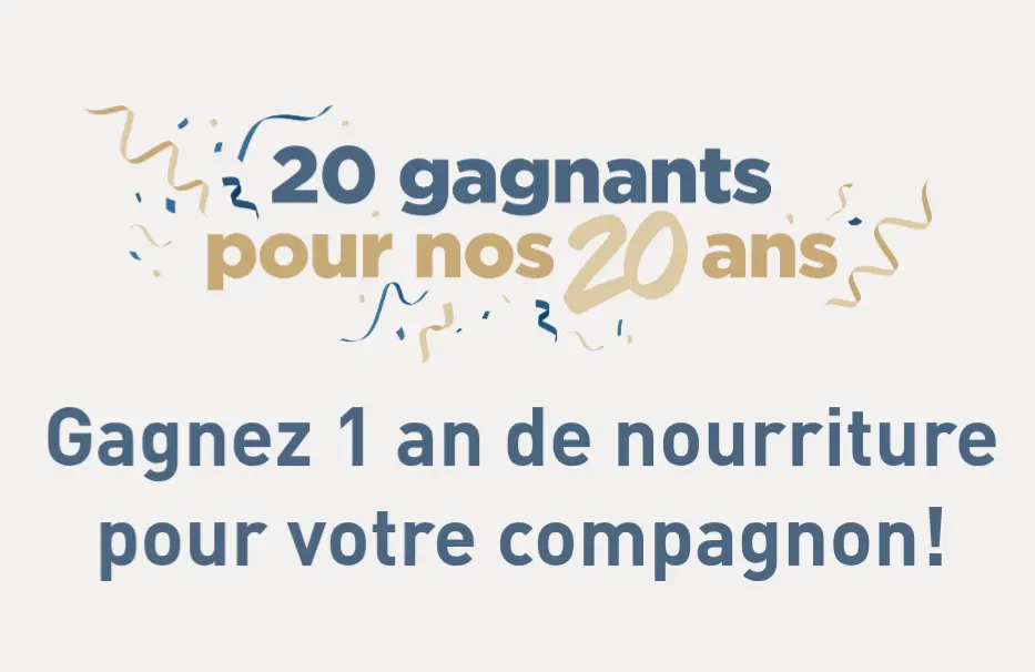 Gagnez un an de nourriture sèche Oven-Baked Tradition pour votre chien ou votre chat!