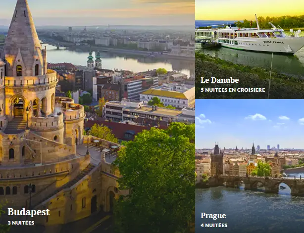 Gagnez une croisière fluviale sur le Danube pour deux personnes