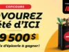 savourez l'été 1000$ d'épicerie à gagner