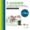 Participez au concours Édika des Grands Prix Cyclistes de Québec et de Montréal et courez la chance de gagner un prix offert par le distributeur des machines espresso JURA!