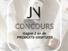 Courez la chance de gagner un an de produits JN Esthétique avec un nettoyant, un exfoliant et une crème hydratante renouvelés tous les trois mois!