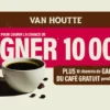 Courez la chance de gagner 10 000$ en argent comptant avec Van Houtte